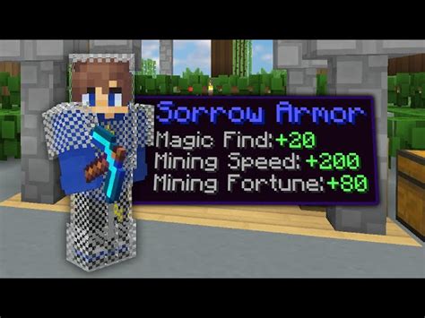 Buy MYTHIC SORROW ARMOR 4/4, Set + in MINECRAFT: HYPIXEL Items - Offer #2426575659