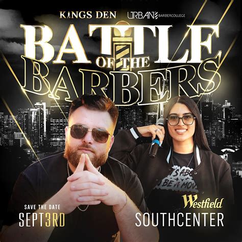 Battle Of The Barbers Expo, Westfield Southcenter, Seattle, 3 September