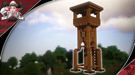 Minecraft: WW1/WW2 Watchtower (Version #1) | Fortification Tutorial ...