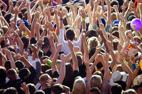 Cheering crowd. At a rock concert , #AFFILIATE, #crowd, #Cheering, # ...