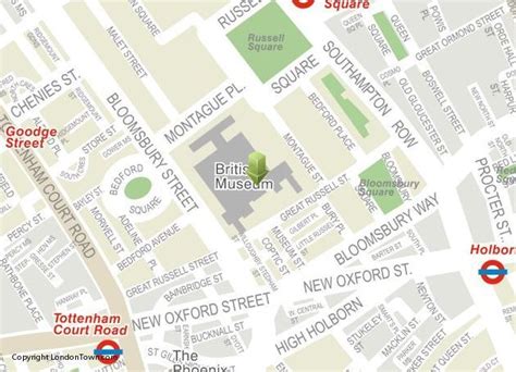 Location map of British Museum | British museum, Location map, Museum