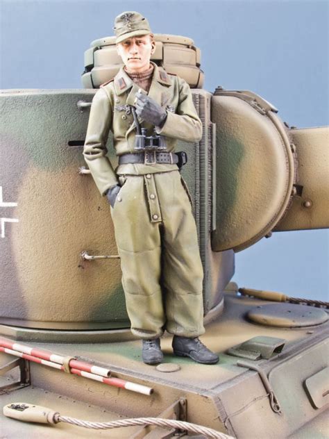 Me? Paint a 120mm Panzer Officer! - Beginners Guides | Military ...