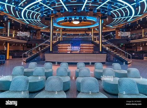 Marseille, France October 02, 2022: The theater inside the Costa ...