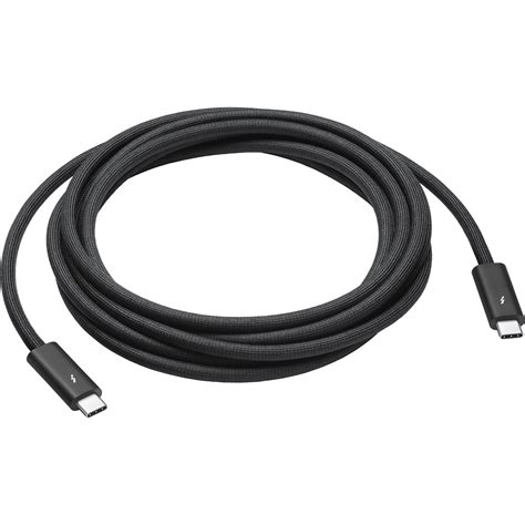 Apple Thunderbolt 4 Pro Cable (9.8' / 3 m) MWP02AM/A B&H Photo