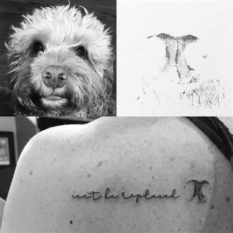 Dog nose print tattoo. Dierks Bentley song "can't be replaced" | Dog ...