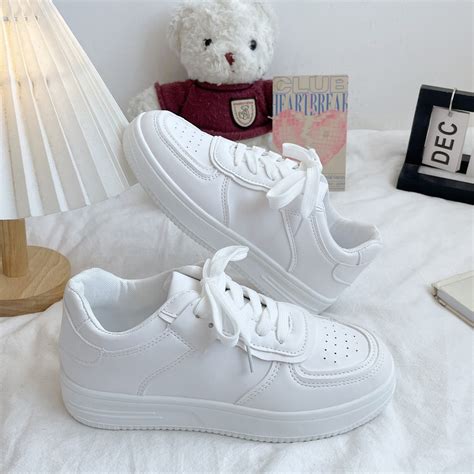 Bestseller Korea Fashion White Shoes Casual/Work/School Students ...