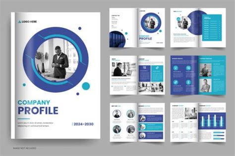 Creative Company Profile Template Graphic by Pixeness Digital · Creative Fabrica