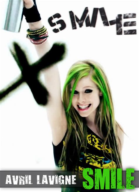 Avril Lavigne : smile by Visual3Deffect on DeviantArt