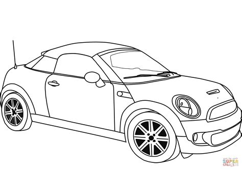 Mini Cooper Coloring Pages (Updated 2023)