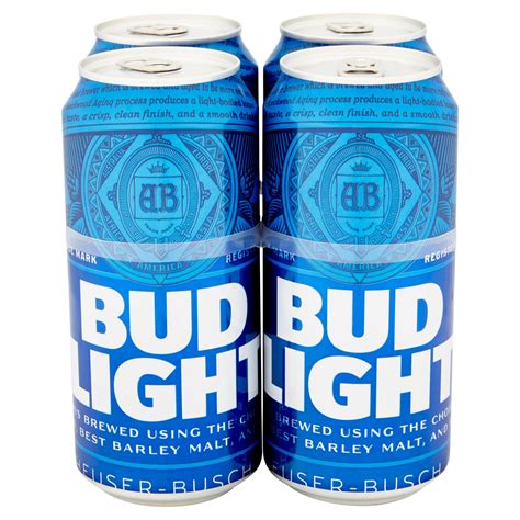 Bud Light Lager Beer Cans 4 x 440ml | Beer, Cider & Ales | Iceland Foods