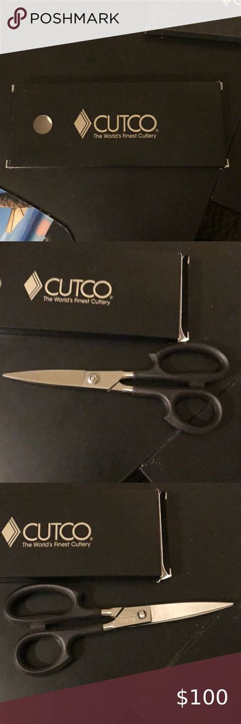 Cutco #77 Scissors NIB | Cutco, Leather sheath, Kitchen knives