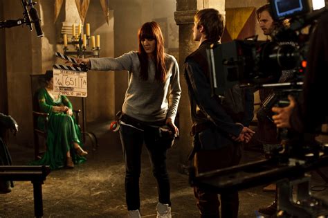 Image - Katie McGrath Bradley James and Rupert Young Behind The Scenes ...