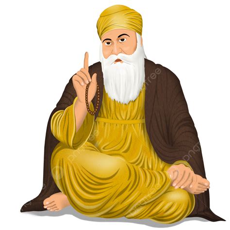 Guru Nanak Gurpurab PNG , Guru Nanak Jayanti, Guru Nanak Dev Ji Gurpurab, Guru Sikh Imagem PNG e ...