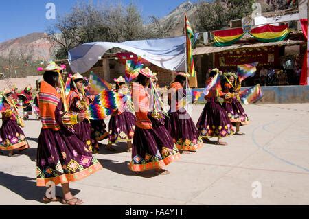 Bolivian Diablada dance masks Stock Photo - Alamy