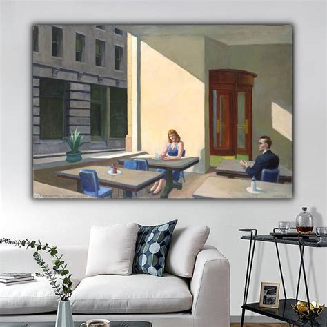 Sunlight in a Cafeteria by Edward Hopper Sunlight in a - Etsy