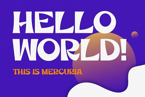 Mercuria - Font on Behance