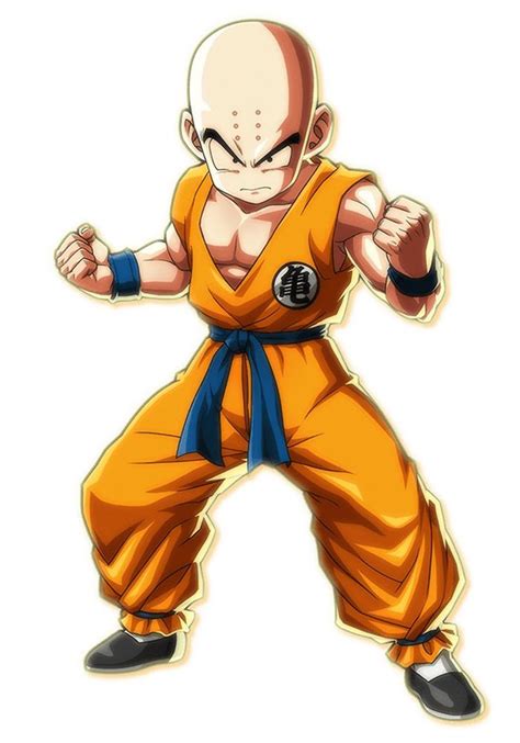 Krillin Art - Dragon Ball FighterZ Art Gallery | Dragon ball z, Anime ...