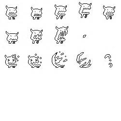 Cute Monster Sprite Sheet | OpenGameArt.org