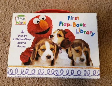 Sesame Street Elmo's World: First Flap-Book Library by Random House Editors, RH… 9780375845123 ...