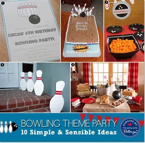 10 Ways to Host a Bowling Birthday Party with Homemade Ideas