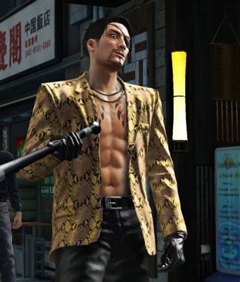 Goro Majima Jacket | Yakuza Like A Dragon Snakeskin Jacket