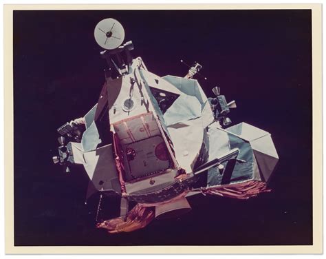 Lot Detail - Gorgeous NASA Photo of the Apollo 17 Lunar Module in the Ascent Stage -- On ''A ...