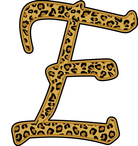 8 Best Images of Cheetah Printable Alphabet Letters - Leopard ... - ClipArt Best - ClipArt Best