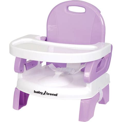 Baby Trend Portable High Chair/Booster Seat, Lavender - Walmart.com ...