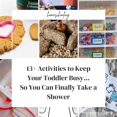 13+ Activities to Keep Your Toddler Busy - Pioneering Mama