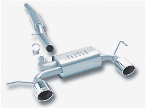 BORLA® Audi TT 8N Cat-Back™Exhaust Part # 14957 - American Speed Australia