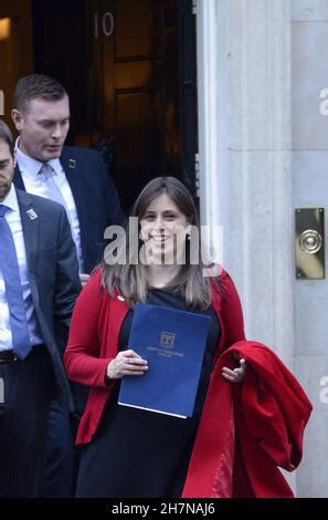 Tzipi Hotovely, Israeli ambassador to the UK, in Downing Street as Benjamin Netanyahu, prime ...