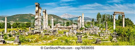 Ruins of aphrodisias in turkey. Ruins of aphrodisias, unesco world ...