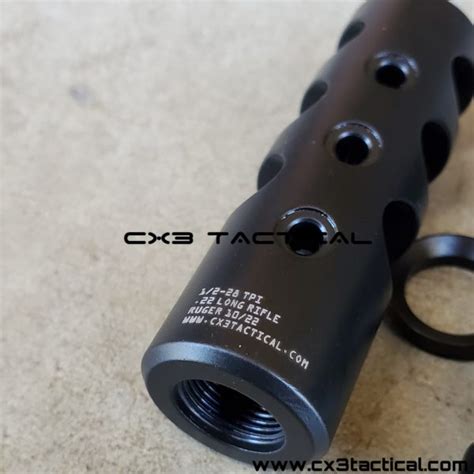 Ruger 10/22 Muzzle Brake 10-22 10 22 Ruger American Ruger Charger ...