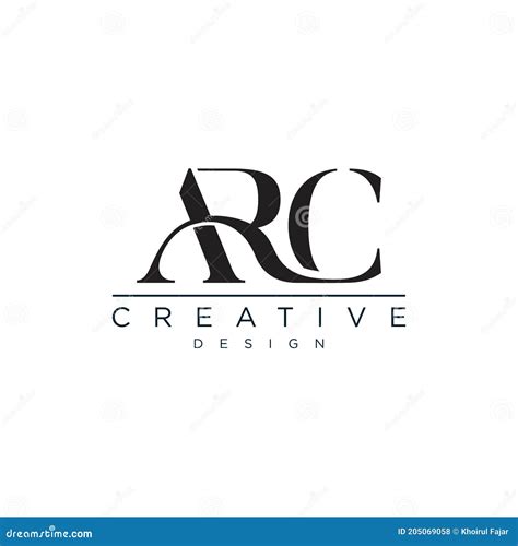 Modern Initial ARC Logo Design Vector, Abstract Logo Concept Stock ...