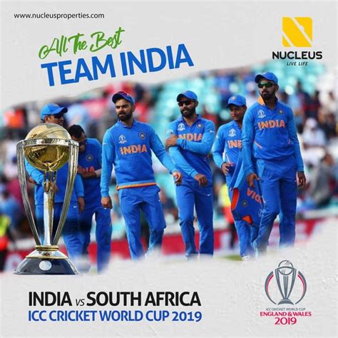 Wishing Indian Cricket Team all the best for their opening encounter in ...