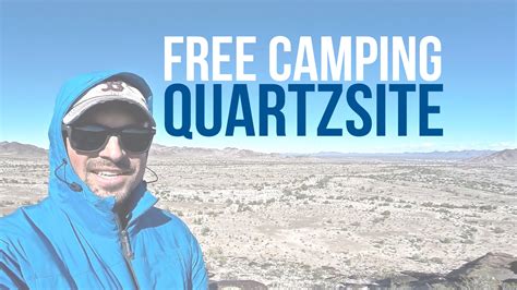 Free Camping in Quartzsite, Arizona // West Dome Rock Road - Drivin ...