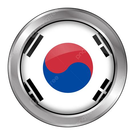 Badge South Korea National Football Team Vector, Football, Flag, South Korea PNG and Vector with ...