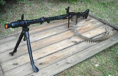 MG-34 WITH BIPOD 1:1 NON-FIRING REPLICA GERMAN GUN movie prop Steel/Aluminium | #496142430