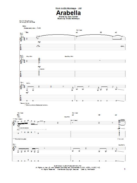 Arabella | Sheet Music Direct