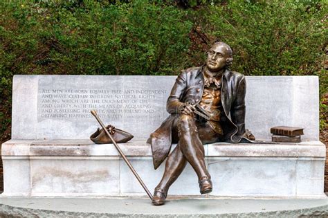 George Mason Memorial Washington, DC Editorial Stock Photo - Image of ...