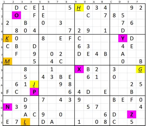 GC1XD3N Hex Sudoku (Unknown Cache) in Denmark created by BusterDK