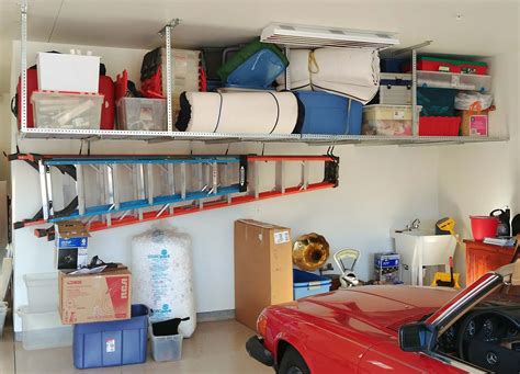 Reasons To Install Overhead Garage Storage Racks | Affordable Ceiling Storage Racks