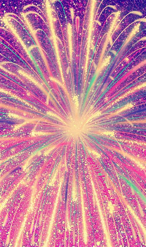 Vintage fireworks galaxy I created for the app CocoPPa! | Colorful backgrounds, Colorful ...