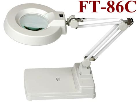 5x 8x 10x 15x Magnifying Lamp Glass,Led Or Fluorescent Magnifier Lamp ...