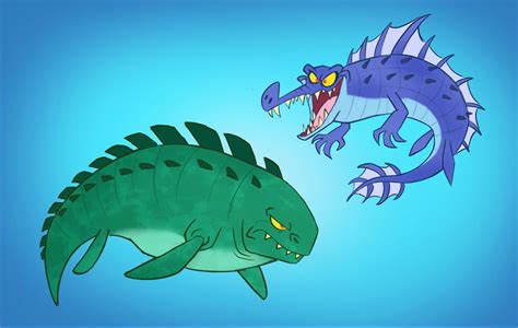 Cretaceous And Maelstrom by TyrusCherry on DeviantArt