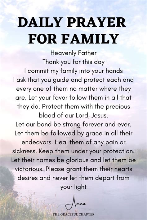 Daily Prayer for Family