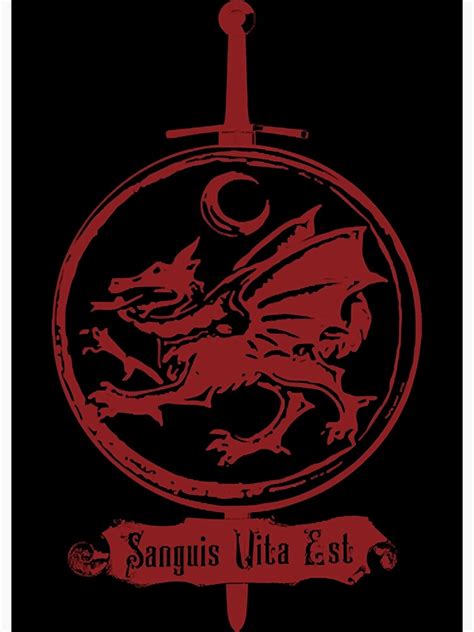 "Sigil of the Order of the Dragon " Poster for Sale by yshamecum | Redbubble