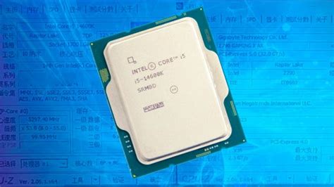 Intel Core i5 14600K benchmark appears, CPU-Z confirms specs