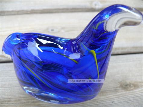 Kosta Boda Sweden Glasfigur Horse Blue Glas Blau Pferd Tier Glasobjekt ...