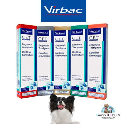 Virbac Enzymatic Toothpaste for Dogs & Cats 70g | Pawpy Kisses | Lazada ...